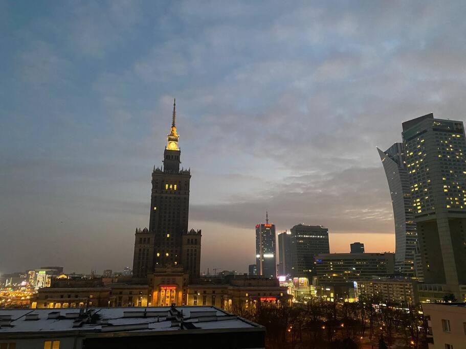 New Apartment With Magnificent View Warszawa Exteriör bild